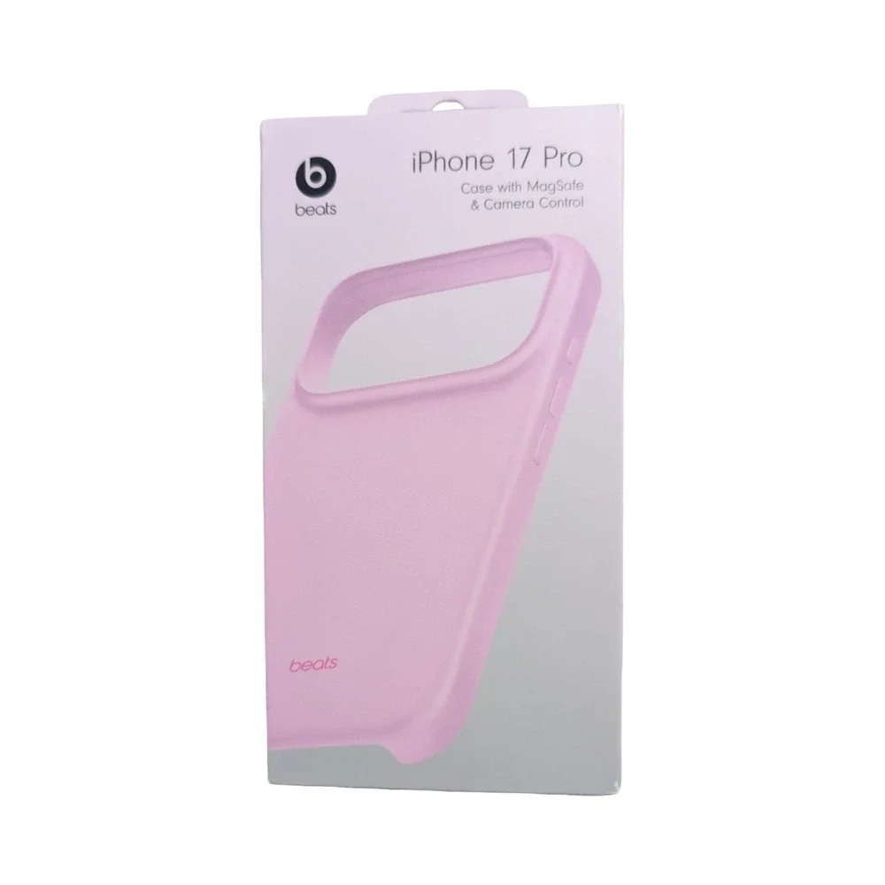 E7-O Beats Apple iPhone 17 Pro MagSafe‎ Case w/ Camera Control Pebble Pink